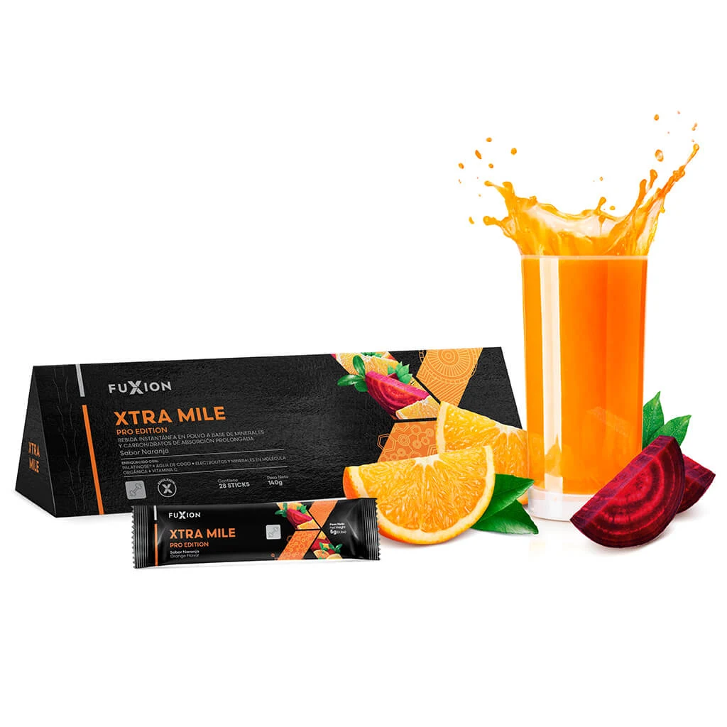 XTRA MILE FUXION, Caja 28 sticks x 5 gr